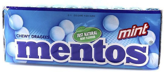 Mentos Καραμέλες με Γεύση Μέντα 40τμχ
