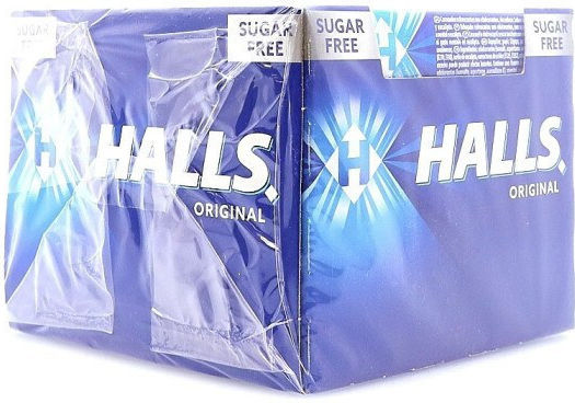 Halls Cool Bonbons mit Minzgeschmack Ohne Zuckerzusatz 20 Stück