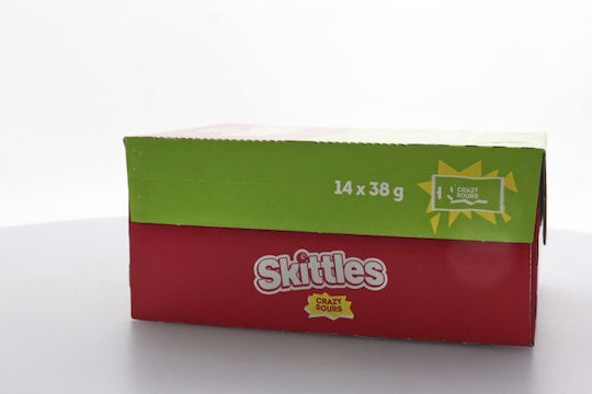 Skittles 38gr Crazy Sours 14x38gr