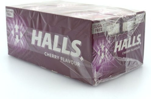 Halls Cool mit Geschmack Kirsche Ohne Zuckerzusatz 1Stück 28gr