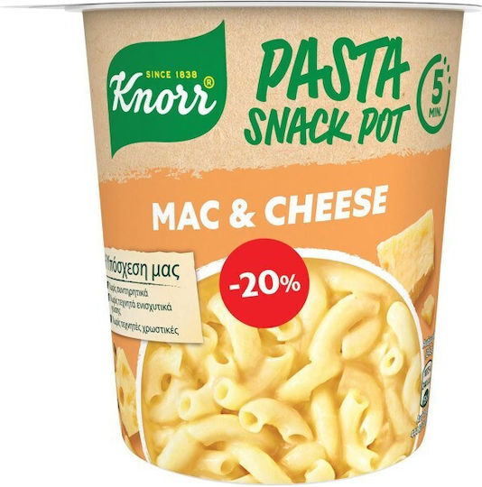 Knorr Ζυμαρικά Snack Pot Mac & Cheese 62gr