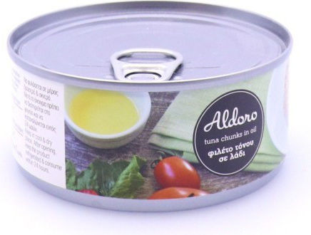 Aldoro Τόνος Σε Φυτικό Λάδι 160gr