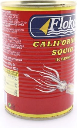 Flokos Καλαμαράκια Καλιφόρνιας Σε άλμη 370gr