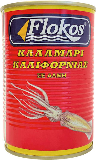 Flokos Καλαμαράκια Καλιφόρνιας Σε άλμη 370gr