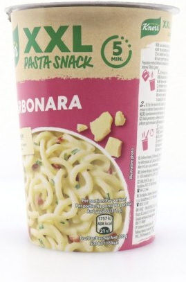 Knorr Ζυμαρικά Snack Pot Carbonara 92gr