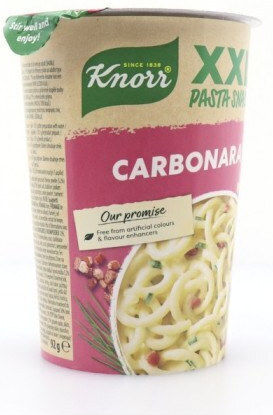 Knorr Ζυμαρικά Snack Pot Carbonara 92gr