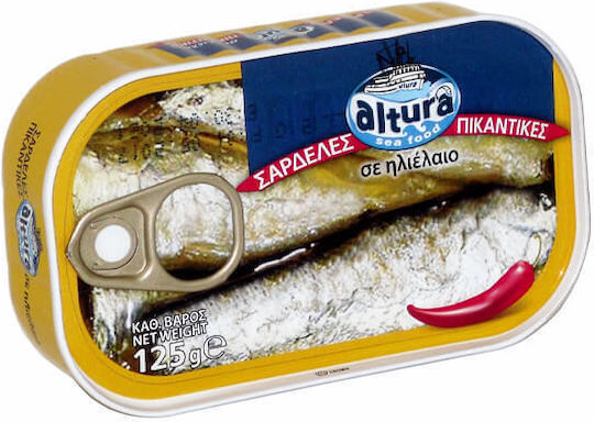 Altura Sardines Spicy In Sunflower Oil 100gr