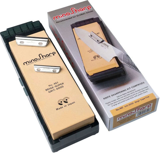 Minosharp Knife Sharpening Stone Single with Density 6000
