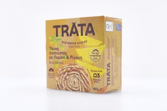 Trata Τόνος Καπνιστός Με Ρίγανη & Λεμόνι 160gr