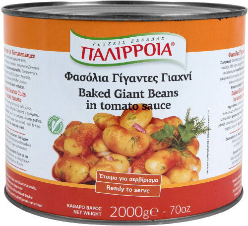 Παλίρροια Φασόλια Γίγαντες 2000gr