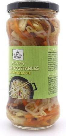Oriental Express Mixed Asian Vegetables 330gr 330ml