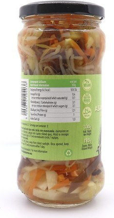 Oriental Express Mixed Asian Vegetables 330gr 330ml