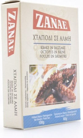 Zanae Octopus In Natural Juice 100gr