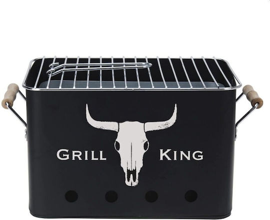 BBQ Collection Inox Grătar cu Cărbuni 32cmx20cm