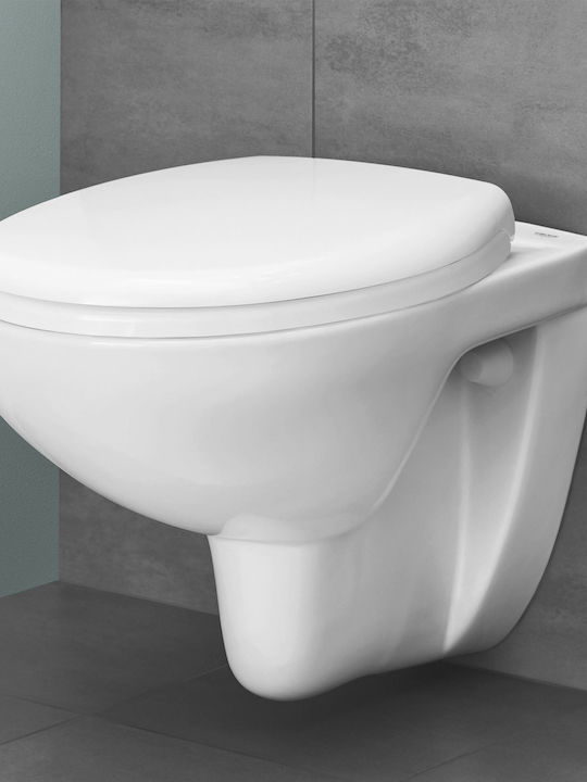 Grohe Bau Toaletă montată pe perete Fără margine Albă