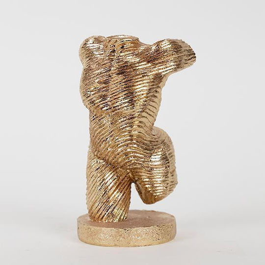 Estheti Home Decorative Body Sculpture Resin Gold 9x9x15.5cm 752-27069