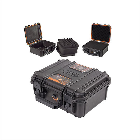 Tactix Tool Case Plastic with Tobacco Case Dimensions: W34.5xD29.5xH15.4cm