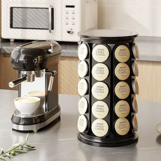 One Fashion Storage Stand 40 Nespresso Capsules Black