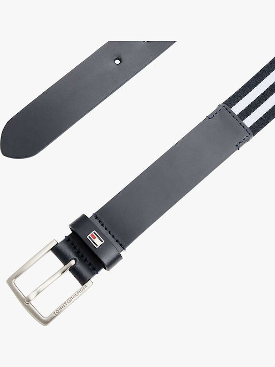 Tommy Hilfiger Ζώνη Kids Mix Media Seasonal Belt Au0au01986-dw6 Μπλε Σκούρο Αγόρι Tommy Hilfiger Ζώνη Kids Mix Media Seasonal Belt Au0au01986-dw6 Μπλε Σκούρο Αγόρι