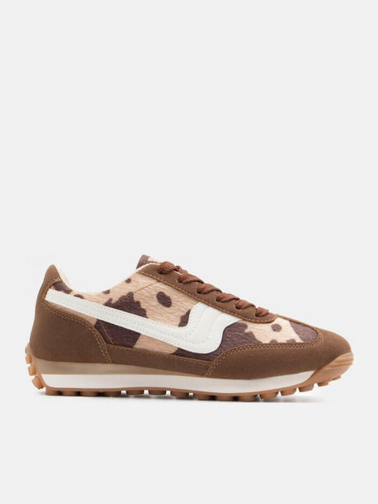 Damen Sneakers Coffee