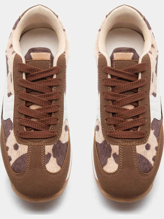 Damen Sneakers Coffee