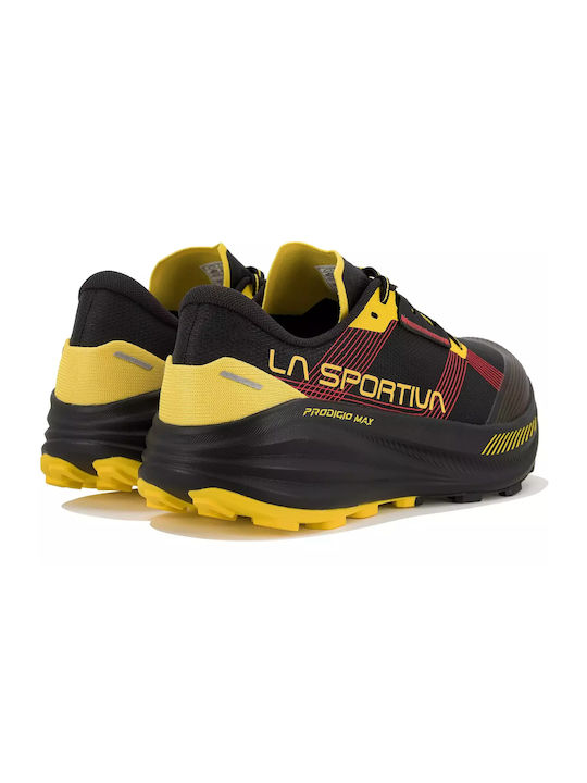 Prodigio Ανδρικά Αθλητικά Παπούτσια Running Black / Yellow