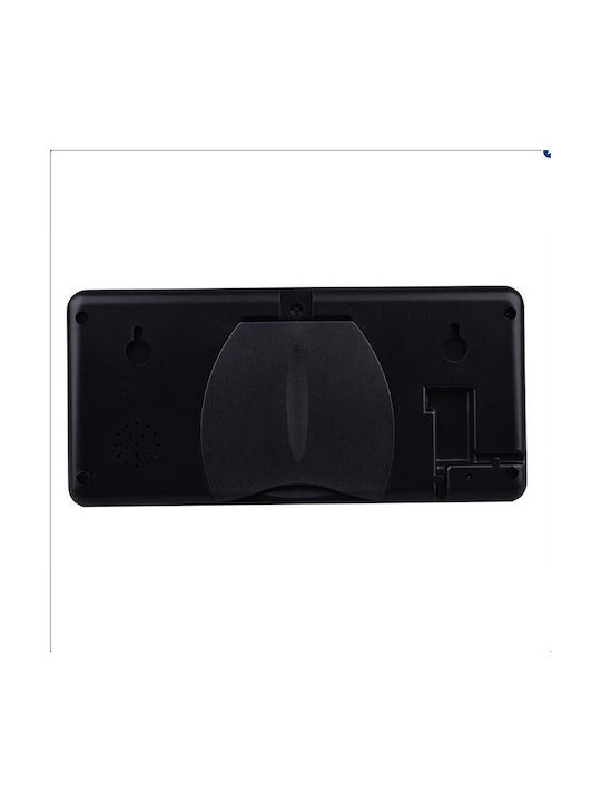 Ceas De Masă Digital Led Din Plastic Cu Ceas Deșteptător Roșu