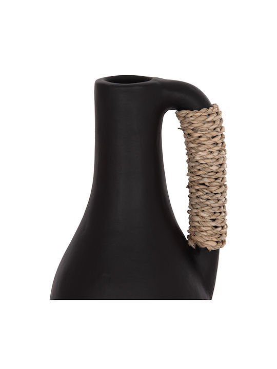 HomeMarkt Decorative Vase Cammer Black 18x18x39cm