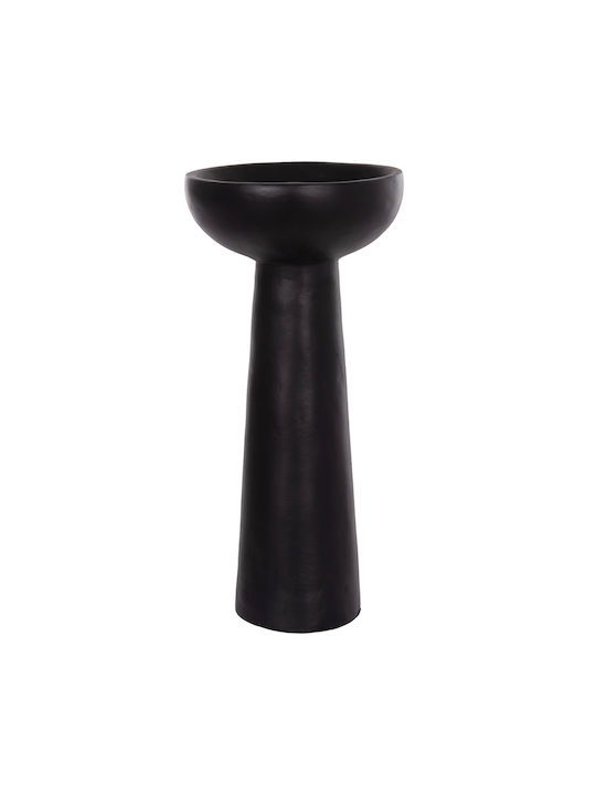 HomeMarkt Decorative Vase Lekkan Black 4x4x38cm