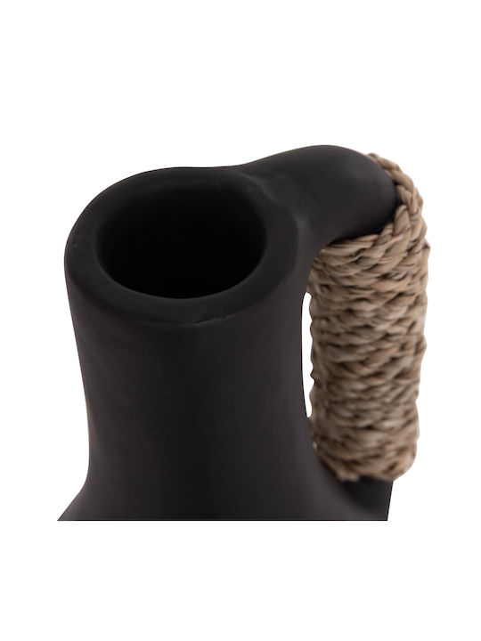HomeMarkt Decorative Vase Cammer Black 18x18x39cm