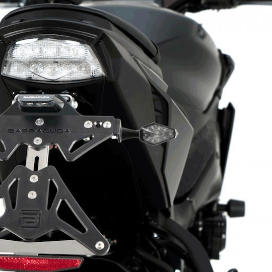 Barracuda Blitzlicht Motorrad Schwarz LED 1Stück