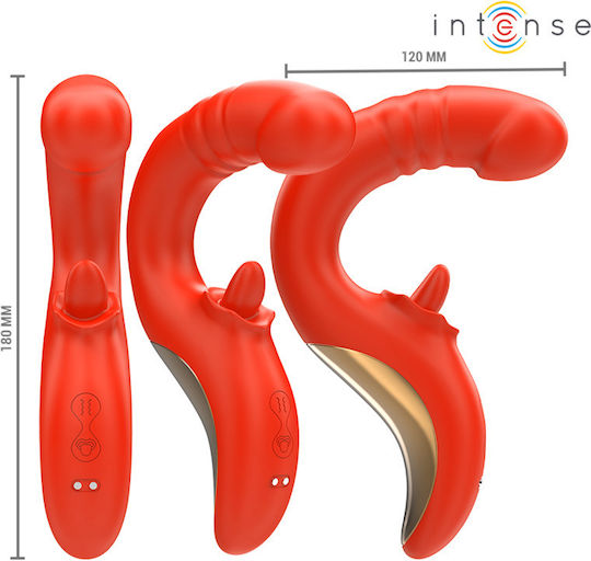 Intense Paulina Double Vibrator Red