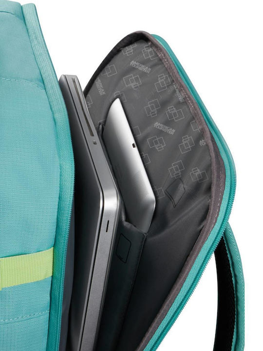 American Tourister Take2cabin M 38.2л Водоустойчива Тюркоазено Прашно / Лайм