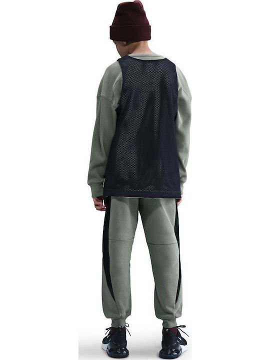 Air Kinder Trainingsanzug Hose Olivgrün