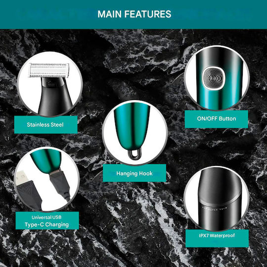 VGR V-339 Foil Electric Shaver Face / Body Rechargeable