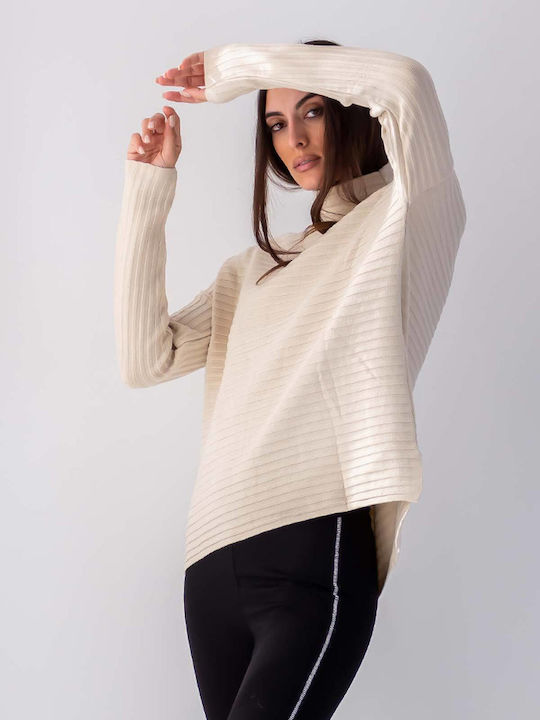 Damen Langarm Pullover Gray