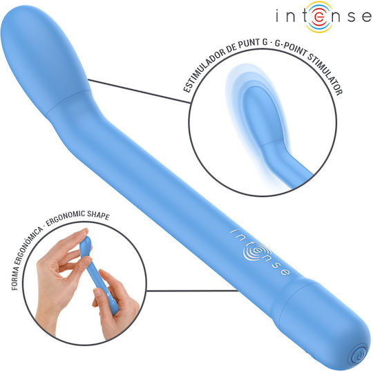 Intense Vibrator G-Spot 19cm Albastru