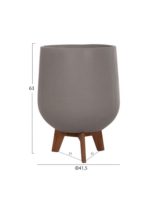 HomeMarkt Tryll Σετ 3 Γλάστρες Ξύλινες Γκρι HomeMarkt Tryll Σετ 3 Γλάστρες Ξύλινες Γκρι