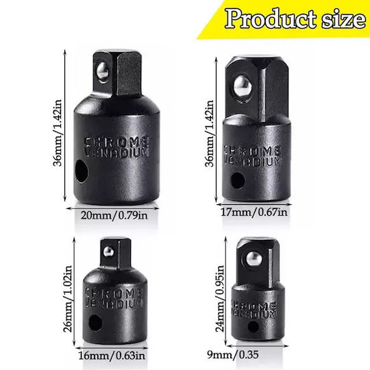 Adapters Set 4pcs