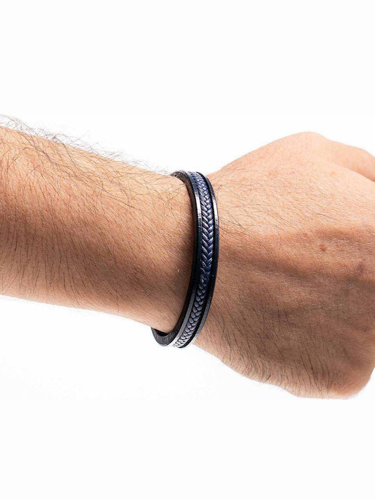 Chrysostomos Herren Leder Armband