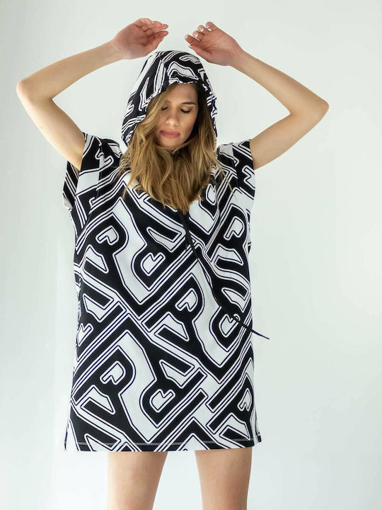 Long Women's Sweatshirt Hooded White