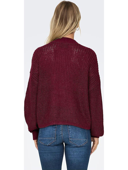 Carol Nice Women's Cardigan Cabernet