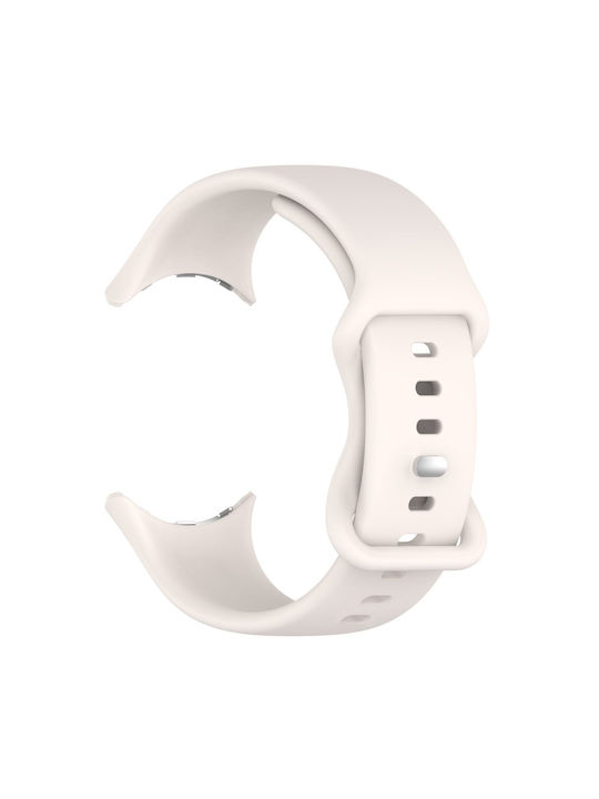 Σιλικόνη Λουράκι Google Pixel Watch 3 45mm Μπεζ Σιλικόνη Λουράκι Google Pixel Watch 3 45mm Μπεζ