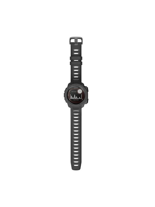 Two-Tone Silicone Strap Garmin Instinct – Gray-Black