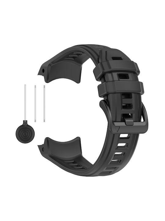 Garmin Instinct 3 45mm Silikon Tragbare Bänder Schwarz