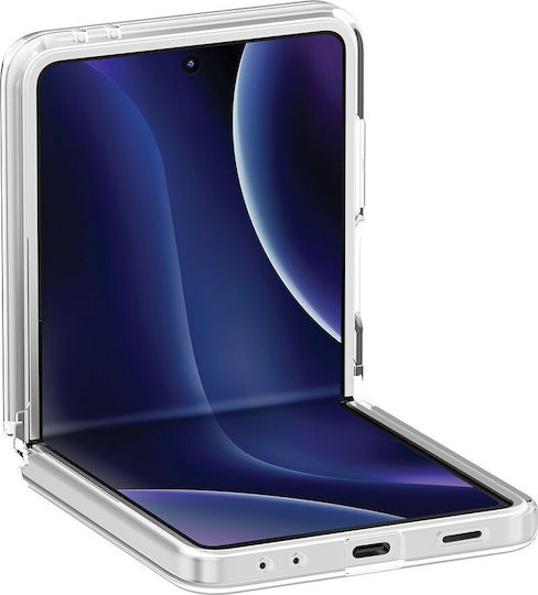 Uniq Задна корица Силикон / Пластмаса Прозрачен (Galaxy Z Flip7)