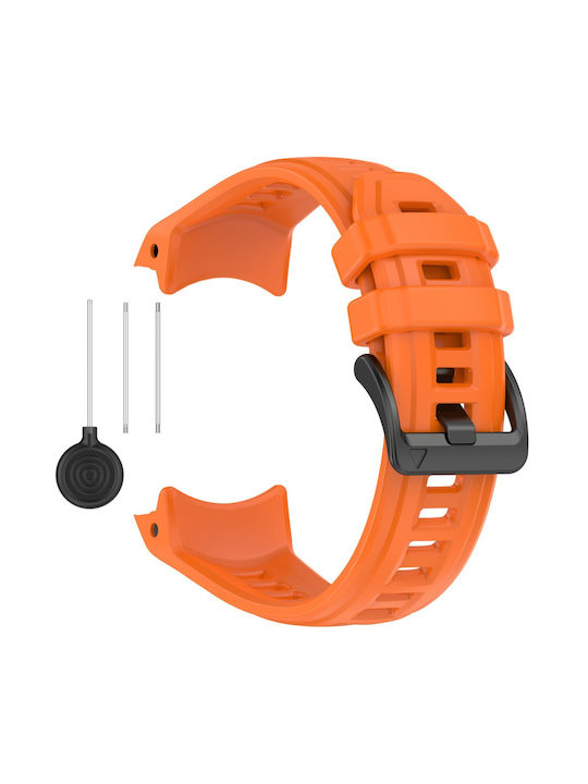 Curea Silicon Garmin Instinct 3 45mm Portocalie
