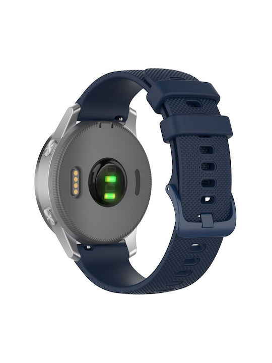 Silikon Tragbare Bänder 18mm Marineblau