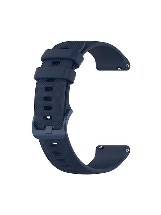Silikon Tragbare Bänder 18mm Marineblau