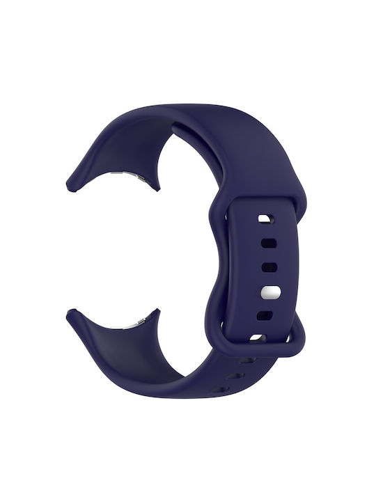 Silikon Tragbares Band Für Google Pixel Watch 3 45mm Blau